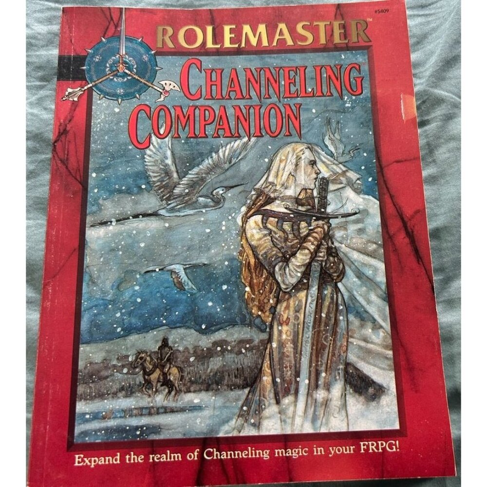 Rolemaster Channeling Companion RPG Book #5809 128 pages